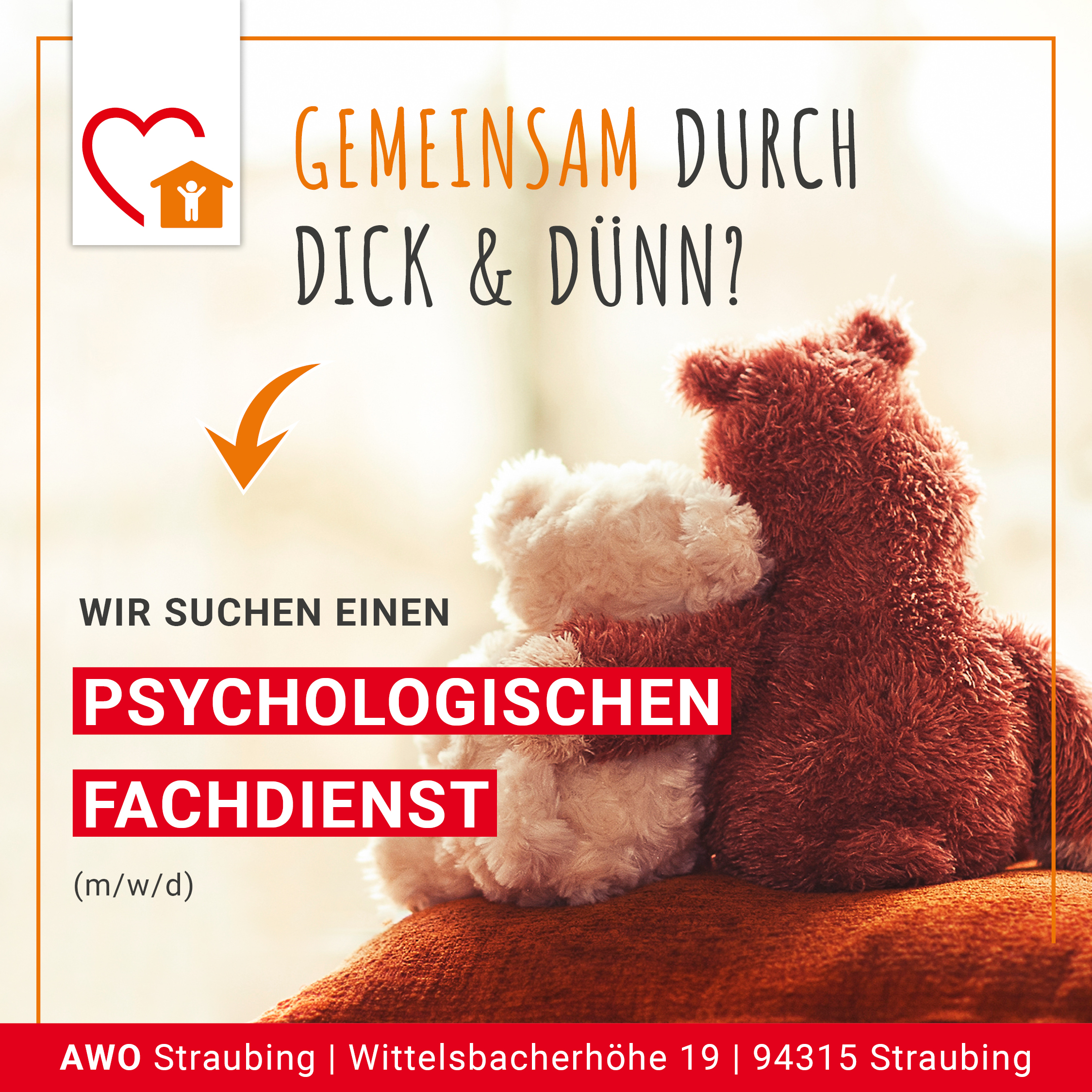 Wir suchen einen psychologischen Fachdienst